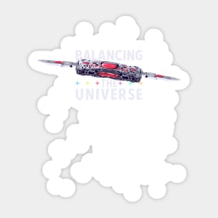 Balancing the Universe Sticker